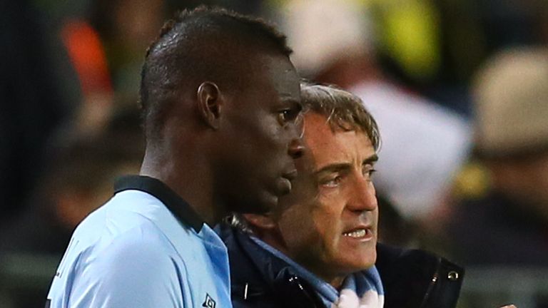 Roberto Mancini brought Mario Balotelli to Manchester City