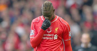 Mario Balotelli: Has yet to score in the Premier League for Liverpool