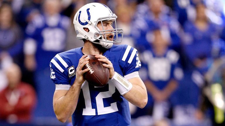 Andrew Luck: The Colts quarterback will face Peyton Manning and the Denver Broncos on Sunday.