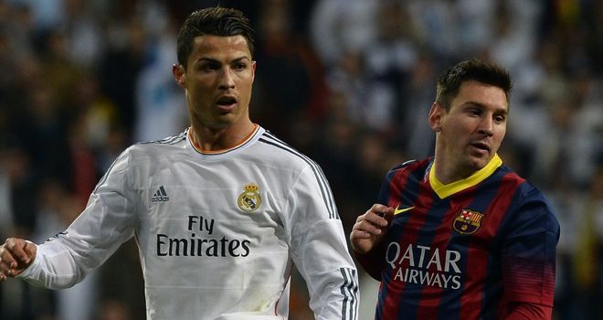 Cristano Ronaldo and Lionel Messi will do battle again at the Camp Nou