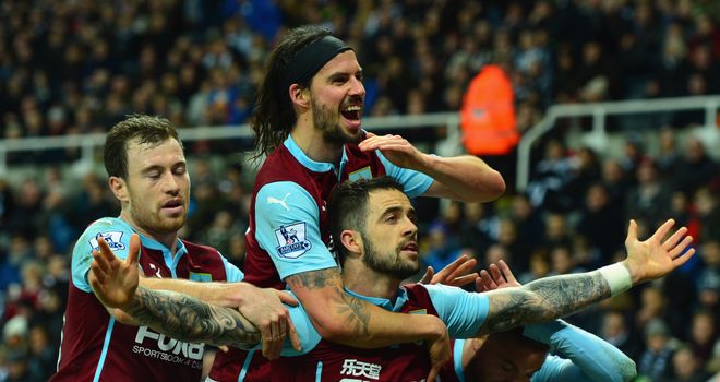 Burnley striker Danny Ings will be hoping to get on the scoresheet against Crystal Palace.