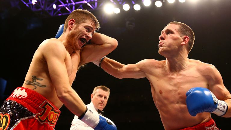 Joe Murray came unstuck against Liam Walsh when he tried to had the British title to his amateur success