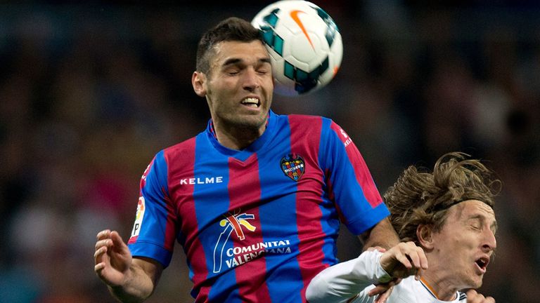 David Barral was on target for Levante