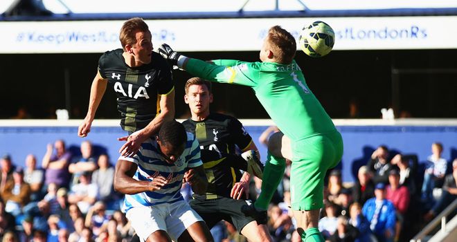 Harry Kane: Beats Robert Green to the ball and heads Spurs into the lead.