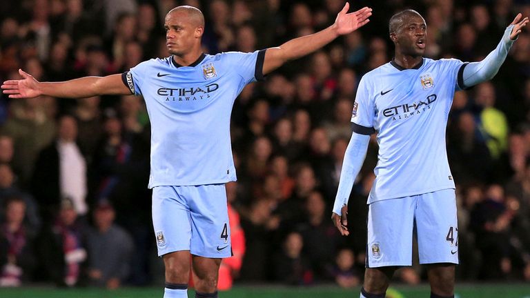 Manchester City lost 2-1 to Palace on Monday Night Football