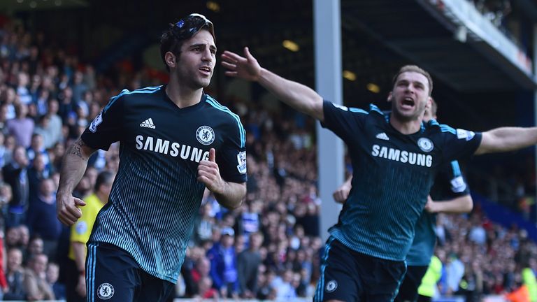 Cesc Fabregas: Netted vital goal against QPR