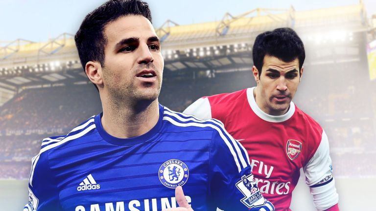 Chelsea's Cesc Fabregas rose to prominance at Arsenal