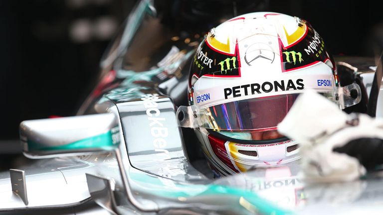 Lewis Hamilton: Fastest in first practice