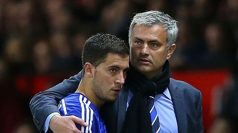 Mourinho brought the best out of Eden Hazard in the 2014/15 season