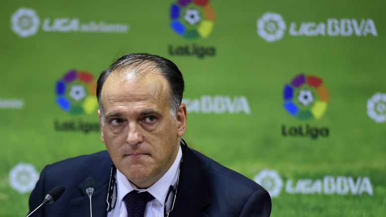 La Liga president Javier Tebas believes the system of Financial Fair Play is not working