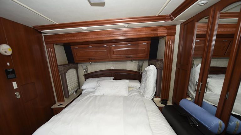 It enables riders to sleep in the same bed every night