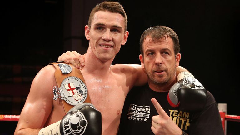 Joe Gallagher (right) says Callum Smith will not be bullied by Rocky Fielding