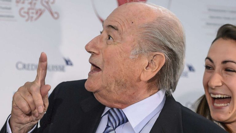 Sepp Blatter: Remains in the presidential office for the time being