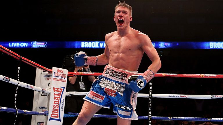 Nick Blackwell is the current British middleweight champion