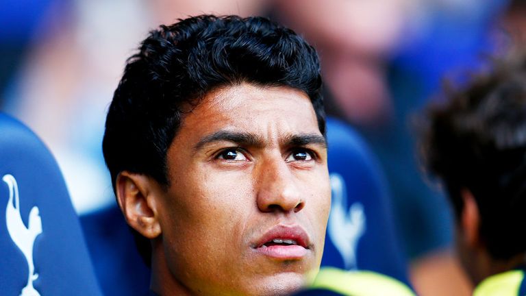 Paulinho grew accustomed to sitting on the bench at Spurs