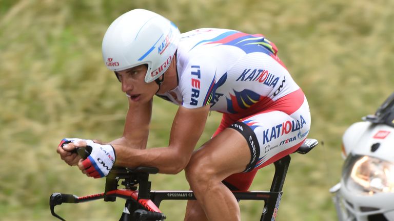 Simon Spilak has an excellent record at the Tour de Romandie