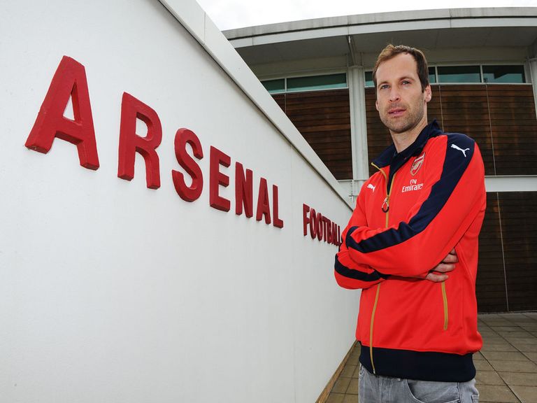 Image result for petr cech joins arsenal