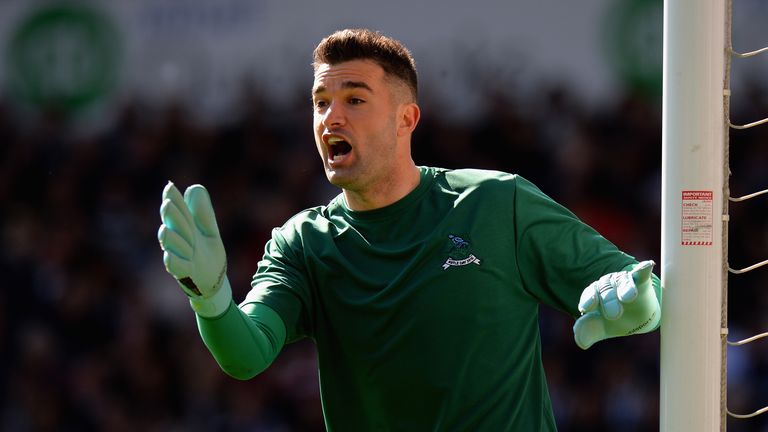 Boaz Myhill has impressed in goal for West Brom in Foster's absence