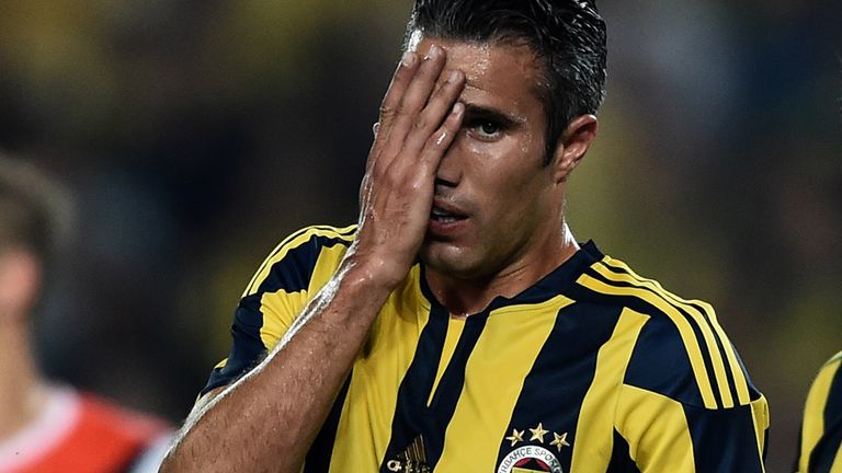 Robin Van Persie is understood to be unhappy at Fenerbahce