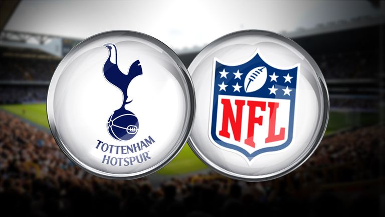 Tottenham will host two NFL games a year as part of a 10-year partnership