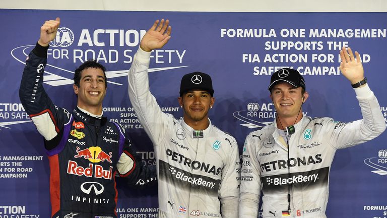 Lewis Hamilton was on pole in 2014