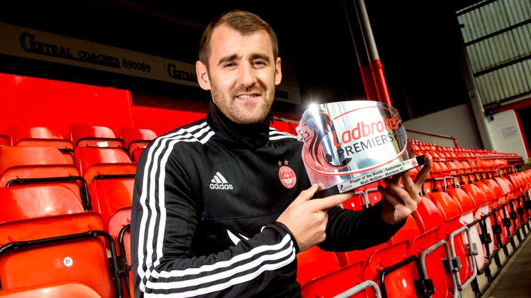 Former Aberdeen winger Niall McGinn joins Gwangju FC in South Korea