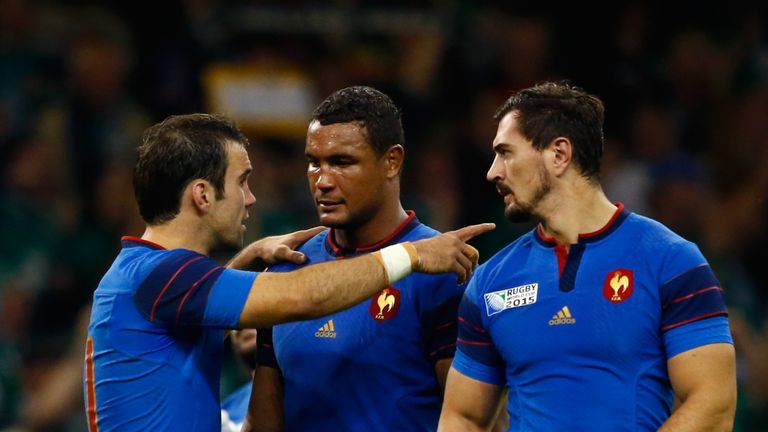 Parra's (left) last appearance for France was in the 62-13 crushing by New Zealand in the 2015 World Cup quarter-finals
