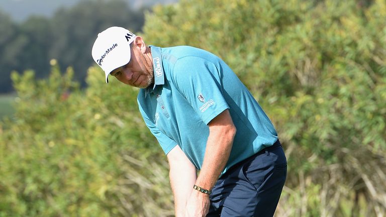 Stephen Gallacher is six shots off the pace after carding a third round of 66