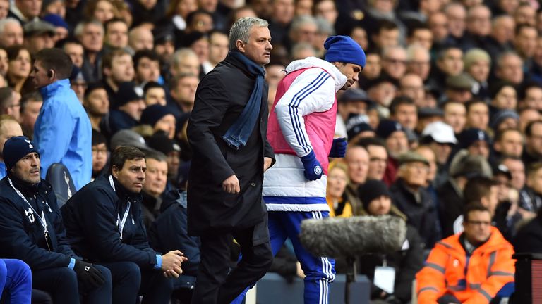 Costa clashed with Mourinho at White Hart Lane after being dropped