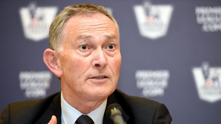 Premier League chief Richard Scudamore could become secretary general at FIFA