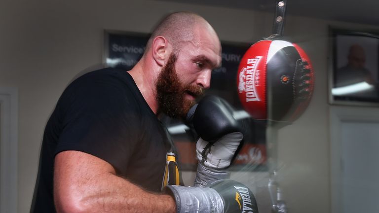 Tyson Fury fights Wladimir Klitschko on Saturday night for the world heavyweight title