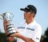 Matt Jones of Australia poses with the Stonehaven trophy after winning the 2015 Australian Open