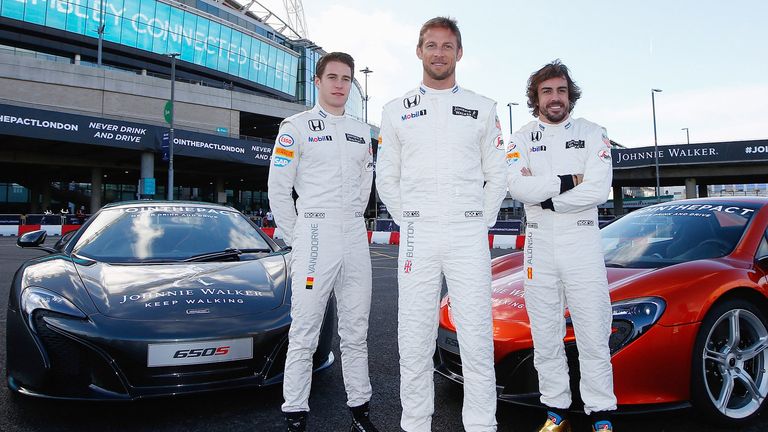 Alonso was speaking at a media event for Johnnie Walker in London campaigning against drink-driving