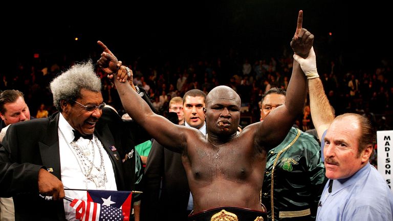 The three-weight world champion sees Wilder-Joshua as a 50-50