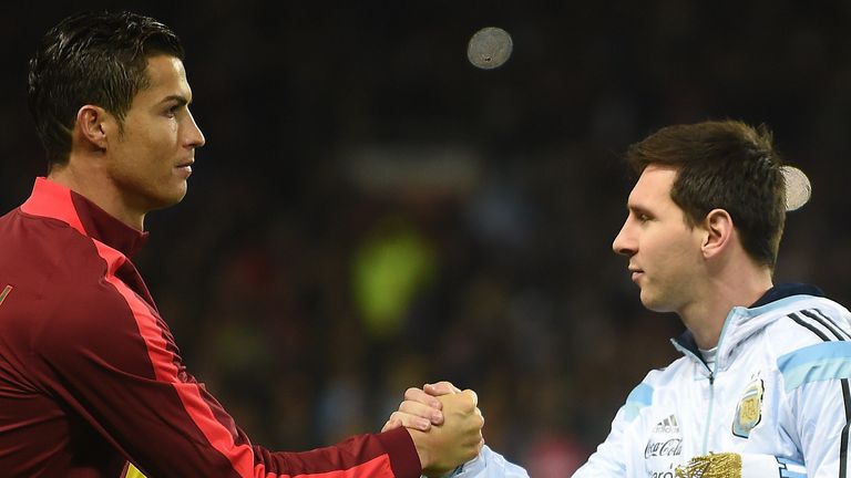 Cristiano Ronaldo and Lionel Messi are the benchmark for Kane