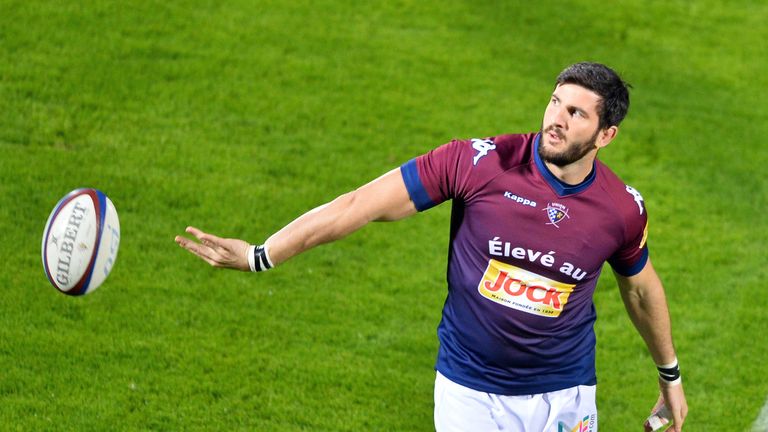 Loann Goujon gained 32 metres from 10 carries as Bordeaux won in Paris