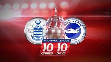 Watch QPR v Brighton live on Sky Sports 1 HD from 7.30pm