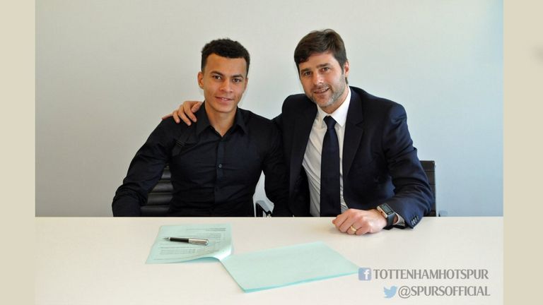 Pochettino congratulates Alli on his new deal