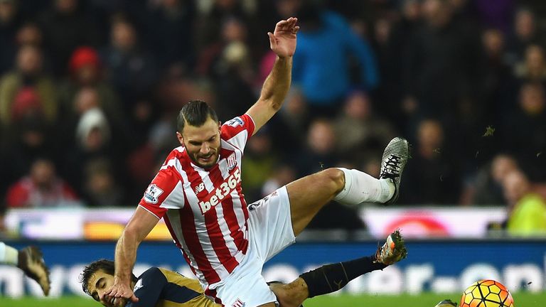 Alan Smith was impressed with the resilience Arsenal displayed in their 0-0 draw at Stoke City on Sunday
