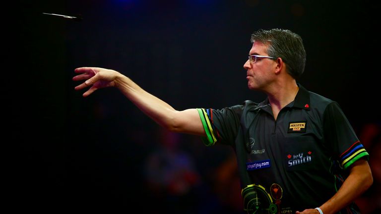 Jeff Smith was beaten 7-1 by Waites at Frimley Green