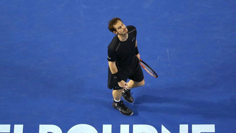 Murray suffered his fourth Australian Open final defeat at the hands of Djokovic