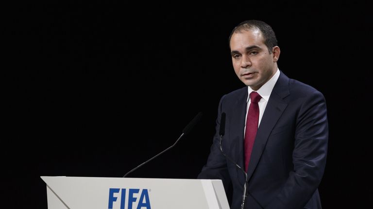 Prince Ali Bin Al Hussein is hoping to replace Sepp Blatter as FIFA president