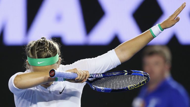 Victoria Azarenka faces German Angelique Kerber