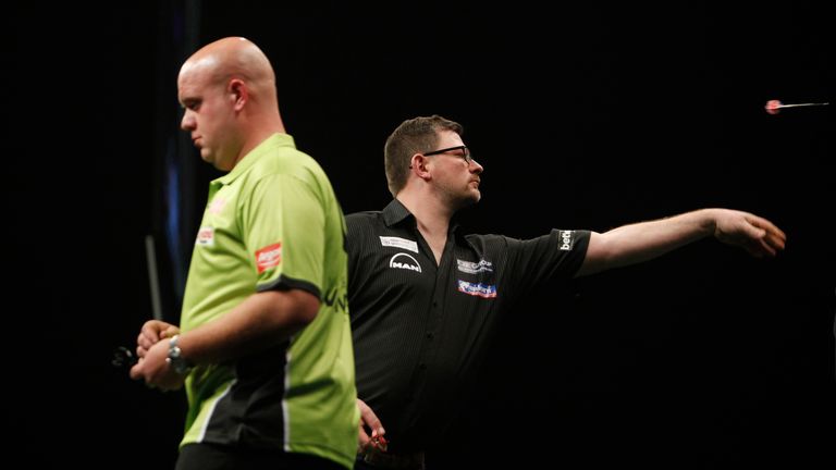 Wade lost out to Van Gerwen in last year's Grand Slam final