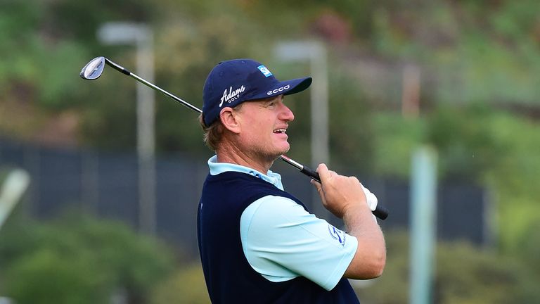 Els appears to have shrugged off the putting issues that were affecting his game