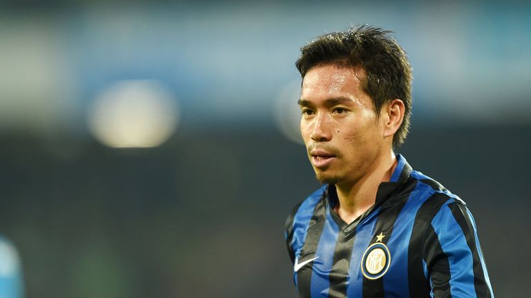 Yuto Nagatomo has started three of Inter's last four matches