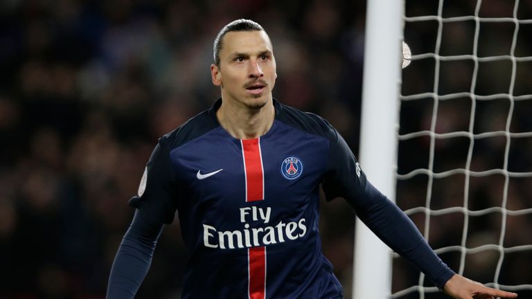 Zlatan Ibrahimovic is 34 but still scoring goals regularly at a high Zlatan Ibrahimovic is 34 but still scoring goals regularly at a high