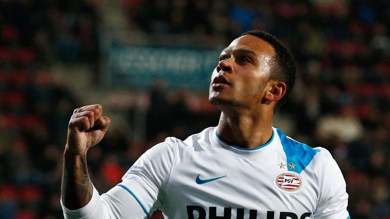 Memphis emerged as one of Europe's most-coveted young players after his scintillating final season in Holland