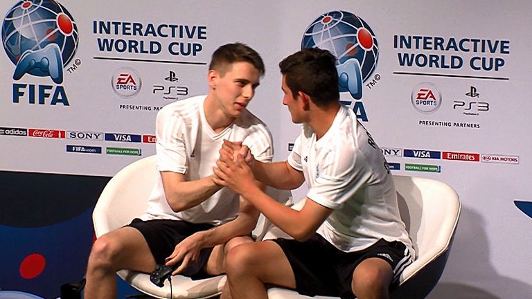 David Bytheway (left) lost his 2014 Grand Final to August Rosenmeier
