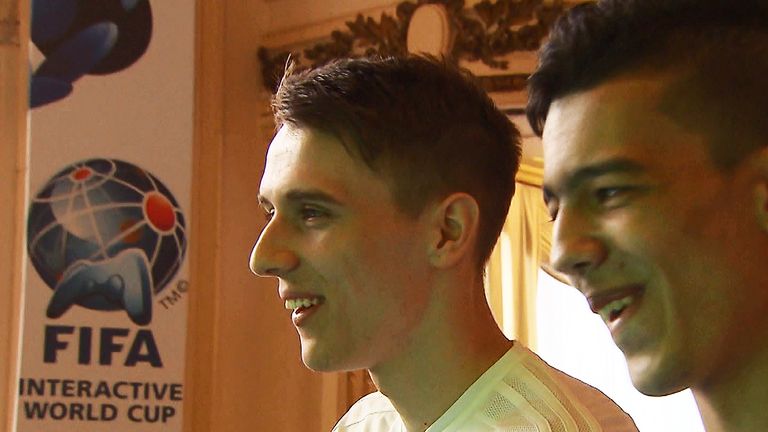 David Bytheway (left) says he is comfortable playing on both PS4 and Xbox One